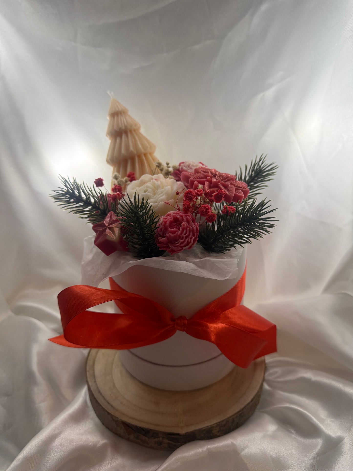 Bouquet de Noël senteur fleur de coton