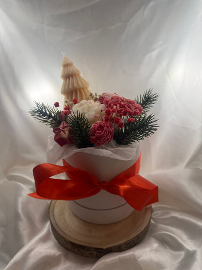 Bouquet de Noël senteur fleur de coton