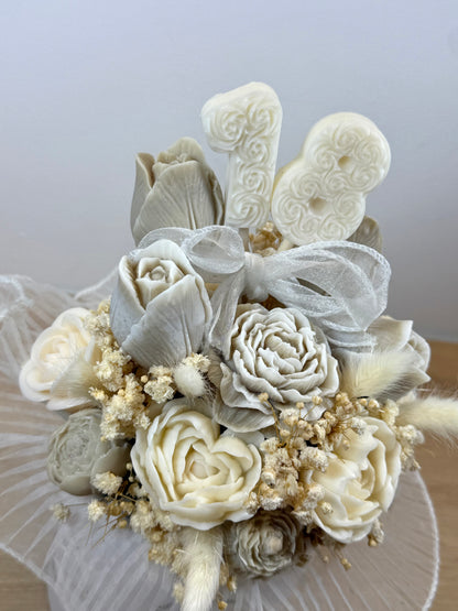 Bouquet parfumé - Fleur de coton