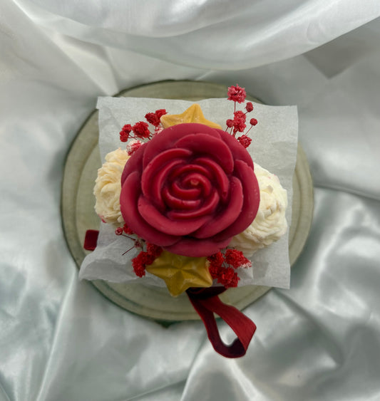 Bouquet de Noël senteur fleur de coton