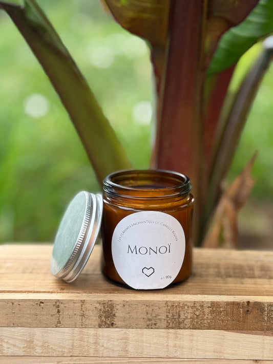 Bougie senteur monoï
