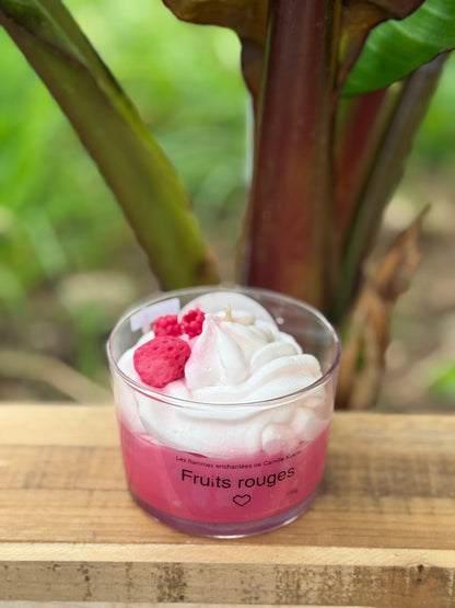 Bougie fruit rouge