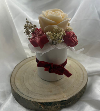 Bouquet de Noël senteur fleur de coton