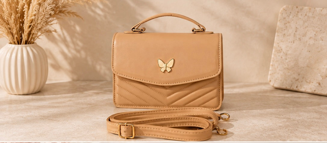 Sac à main papillon