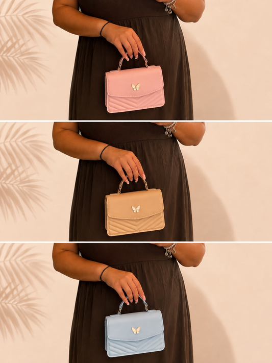Sac à main papillon