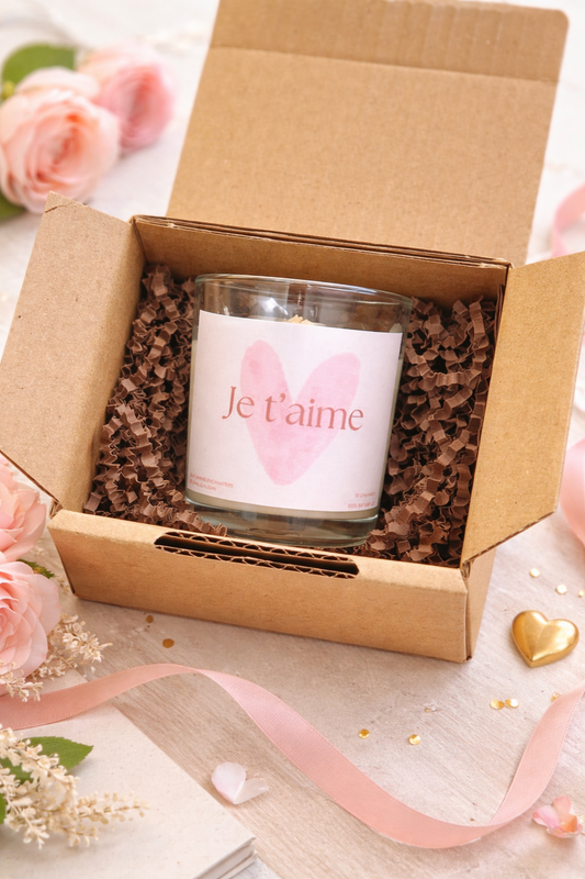 Bougie parfumée - Je t’aime