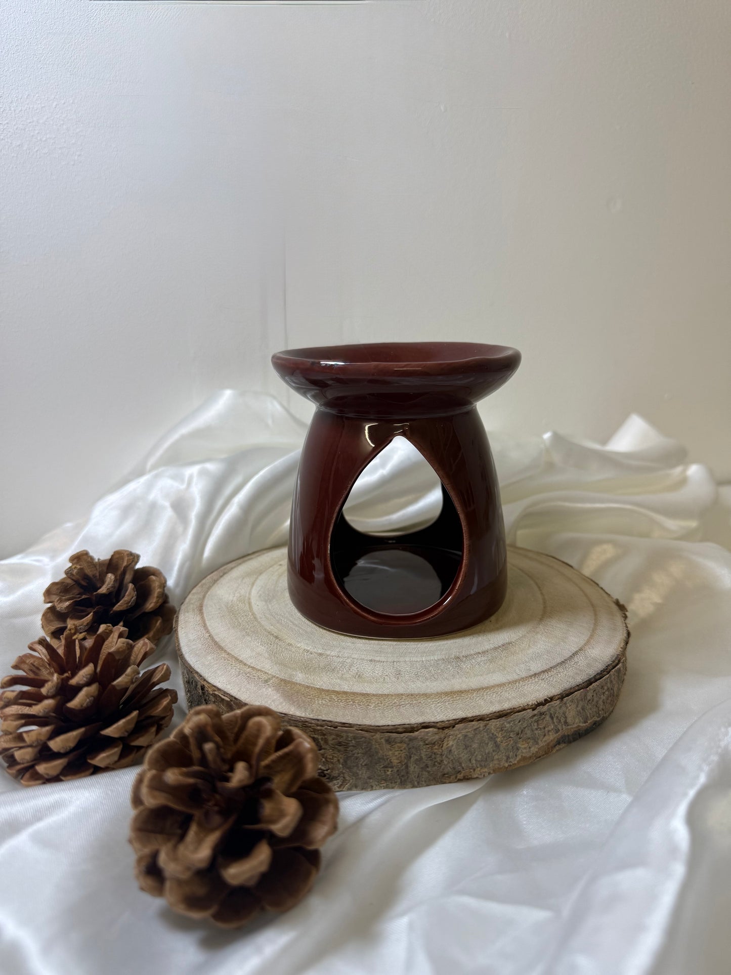 Brûleur à fondants Brun acajou