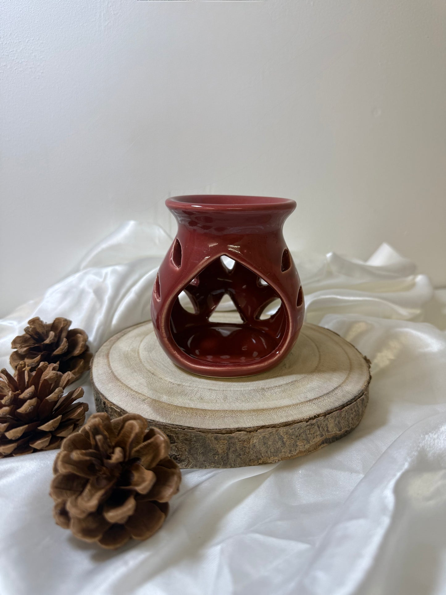 Brûleur à fondants rouge foncé