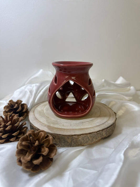 Brûleur à fondants rouge foncé