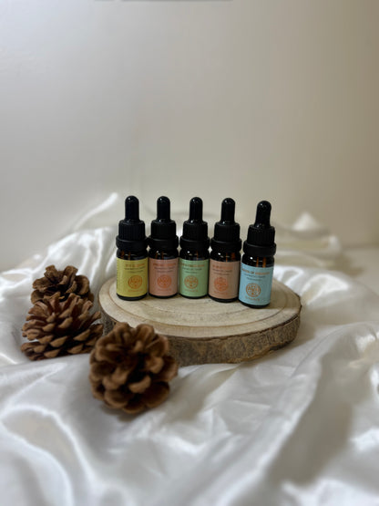 Lot de huiles essentielles